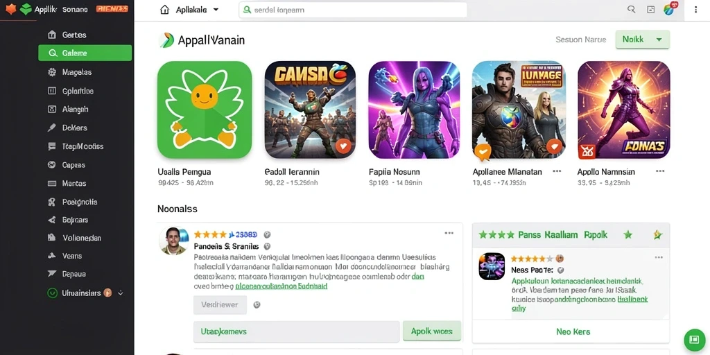 Tampilan awal aplikasi APIGACOR88 yang menarik dan ramah pengguna.