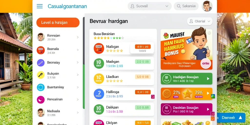 Tangkapan layar menunjukkan karakter utama dalam aksi.