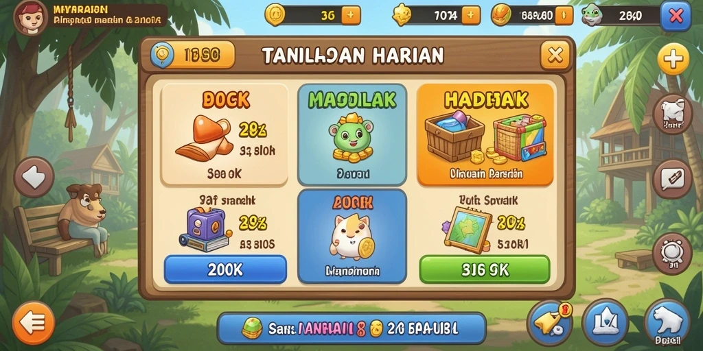 Tampilan antarmuka yang menarik dan mudah digunakan.