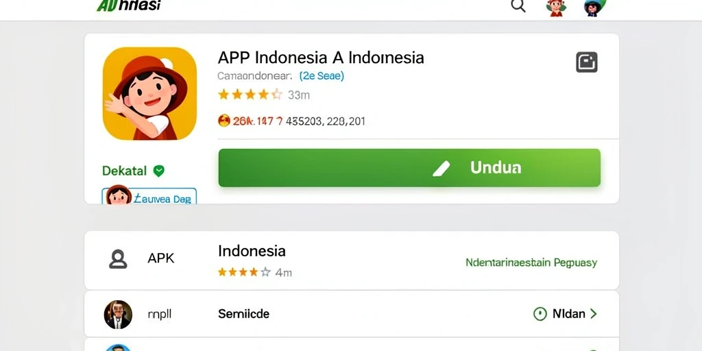 Tampilan antarmuka pengguna yang menarik.