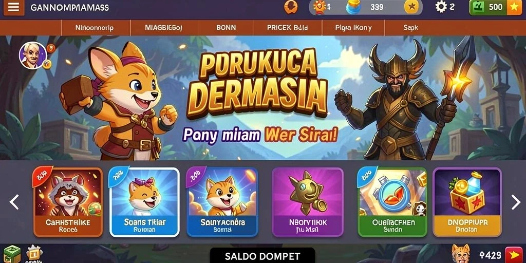 Tampilan antarmuka aplikasi IDN668 yang menarik.