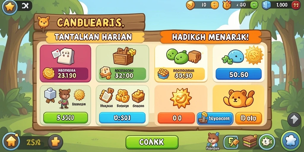 Tampilan antarmuka yang menarik dan mudah digunakan.