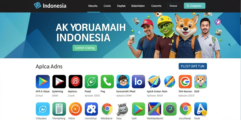 Tampilan antarmuka OMTOGEL yang sederhana dan mudah digunakan.