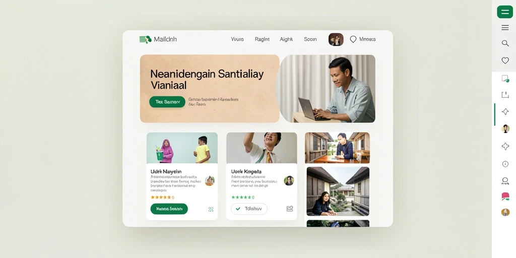 Tampilan antarmuka yang ramah pengguna.