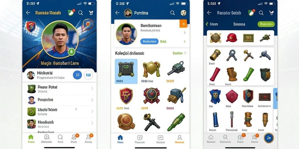 Tampilan antarmuka aplikasi yang menarik dan mudah dipahami.
