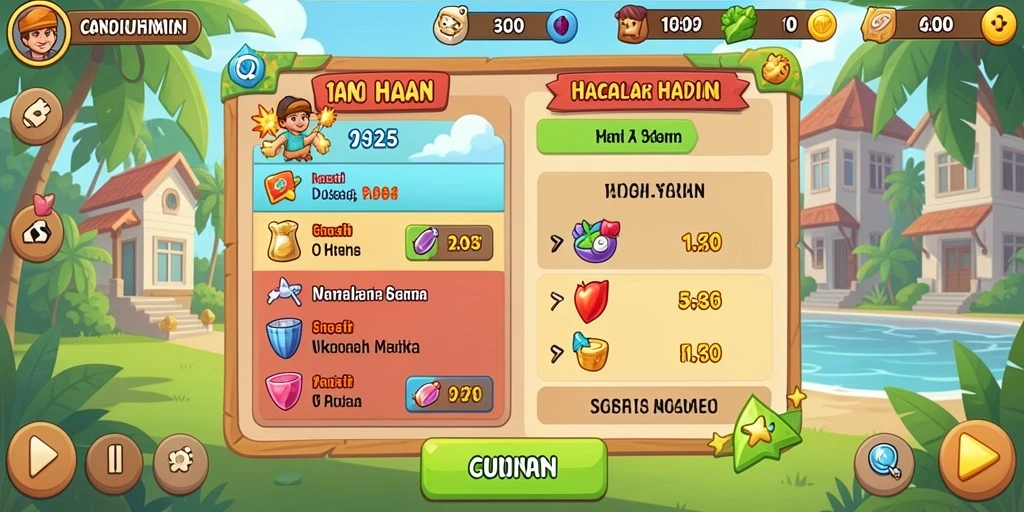 Tampilan antarmuka yang user-friendly.