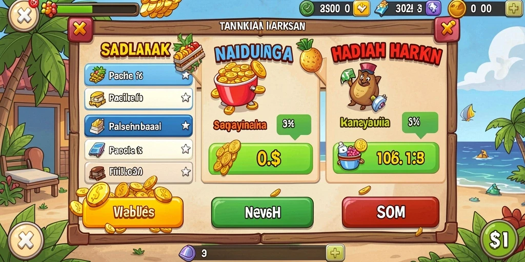 Tampilan antarmuka yang menarik dan user-friendly.