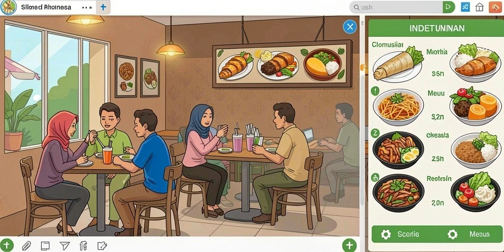 Tampilan antarmuka yang intuitif dan mudah digunakan.