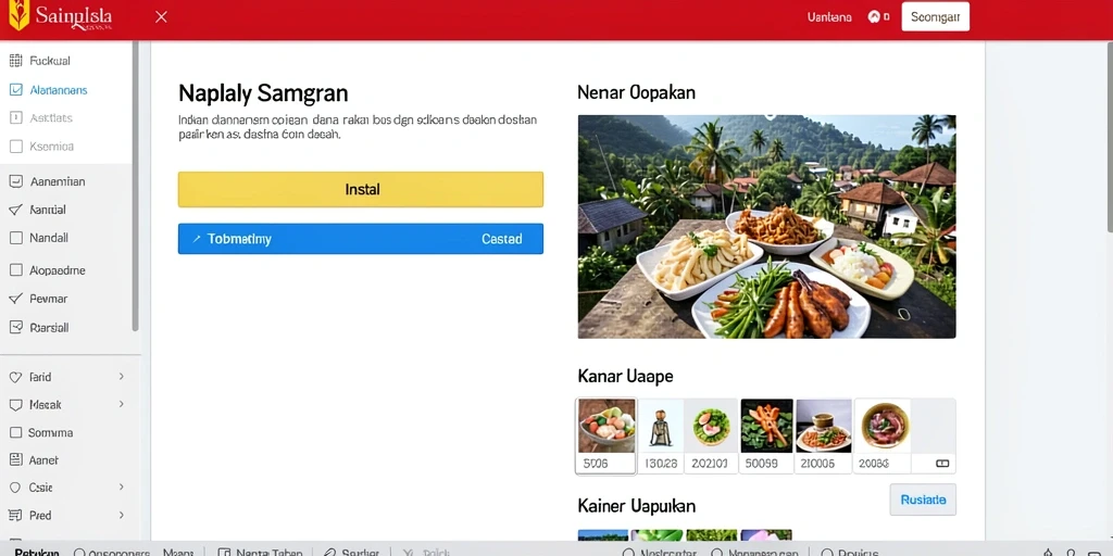 Tampilan antarmuka yang ramah pengguna dan intuitif.