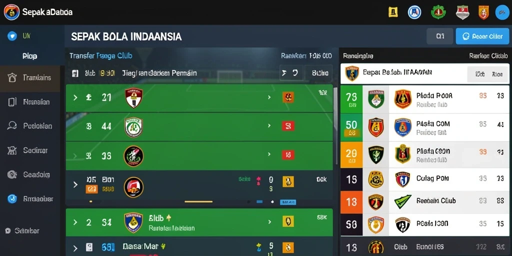 Tampilan antarmuka SULTANTOTO yang menarik.