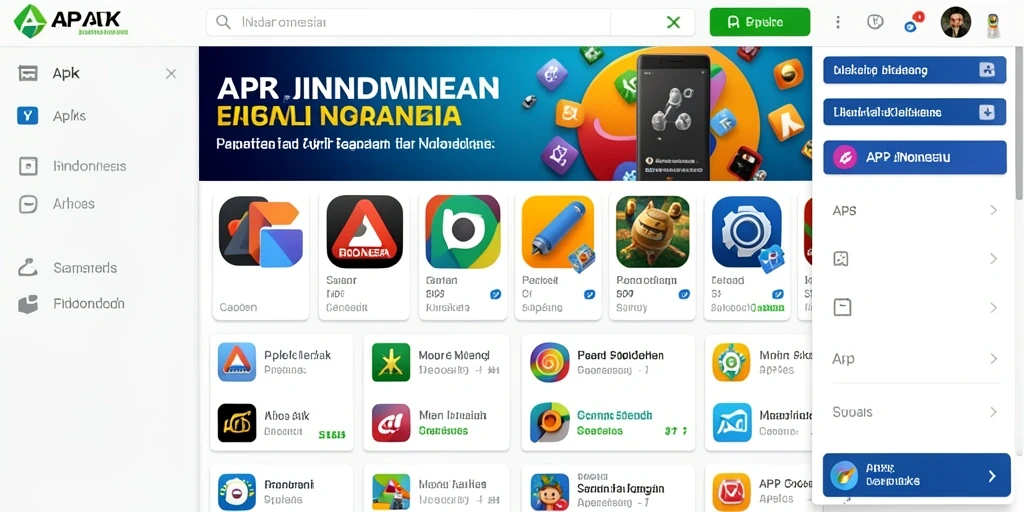 Screenshot menampilkan tampilan menu utama SURGA19 yang menarik.