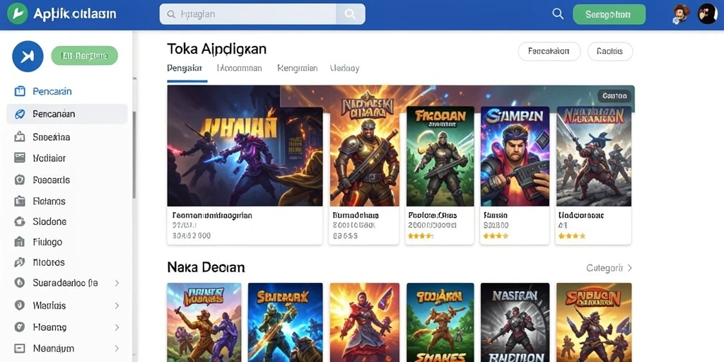 Tampilan awal aplikasi TTT888 yang menarik.