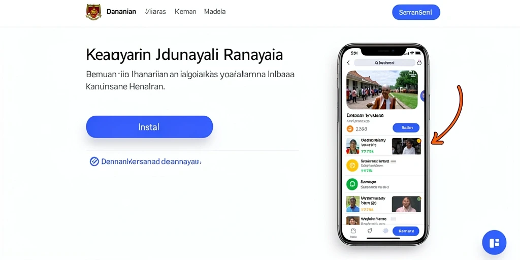 Tampilan antarmuka yang intuitif dan user-friendly.
