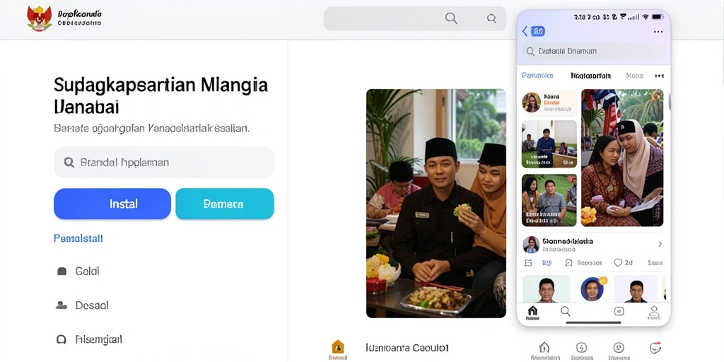 Screenshot menampilkan tampilan antarmuka utama game.